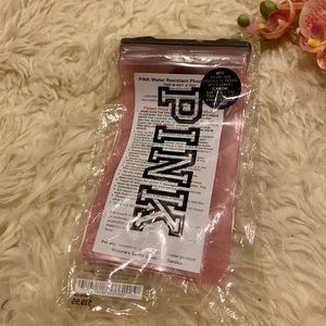 *NWT* PINK waterproof phone carrier